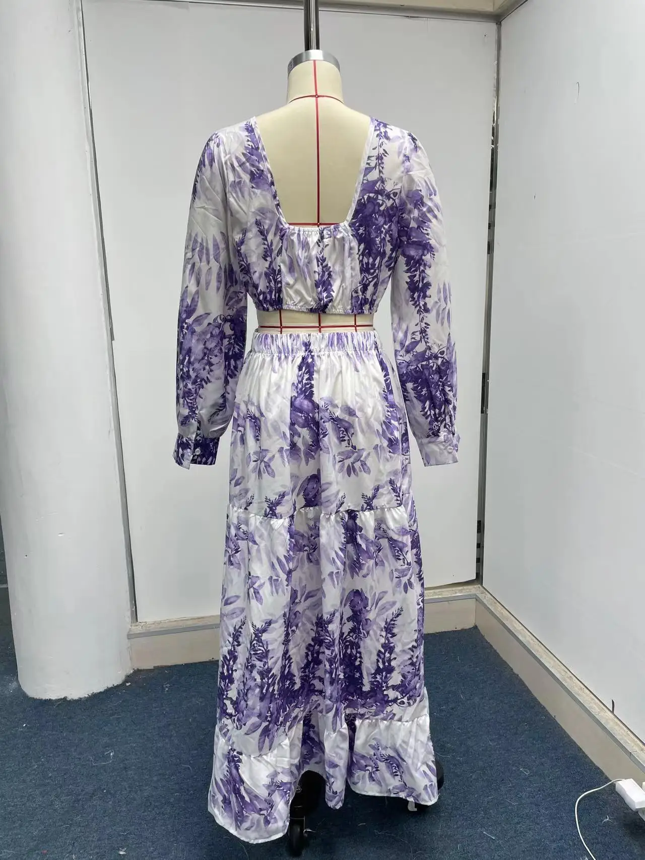 Parisian Long Beach Dress - Image 12