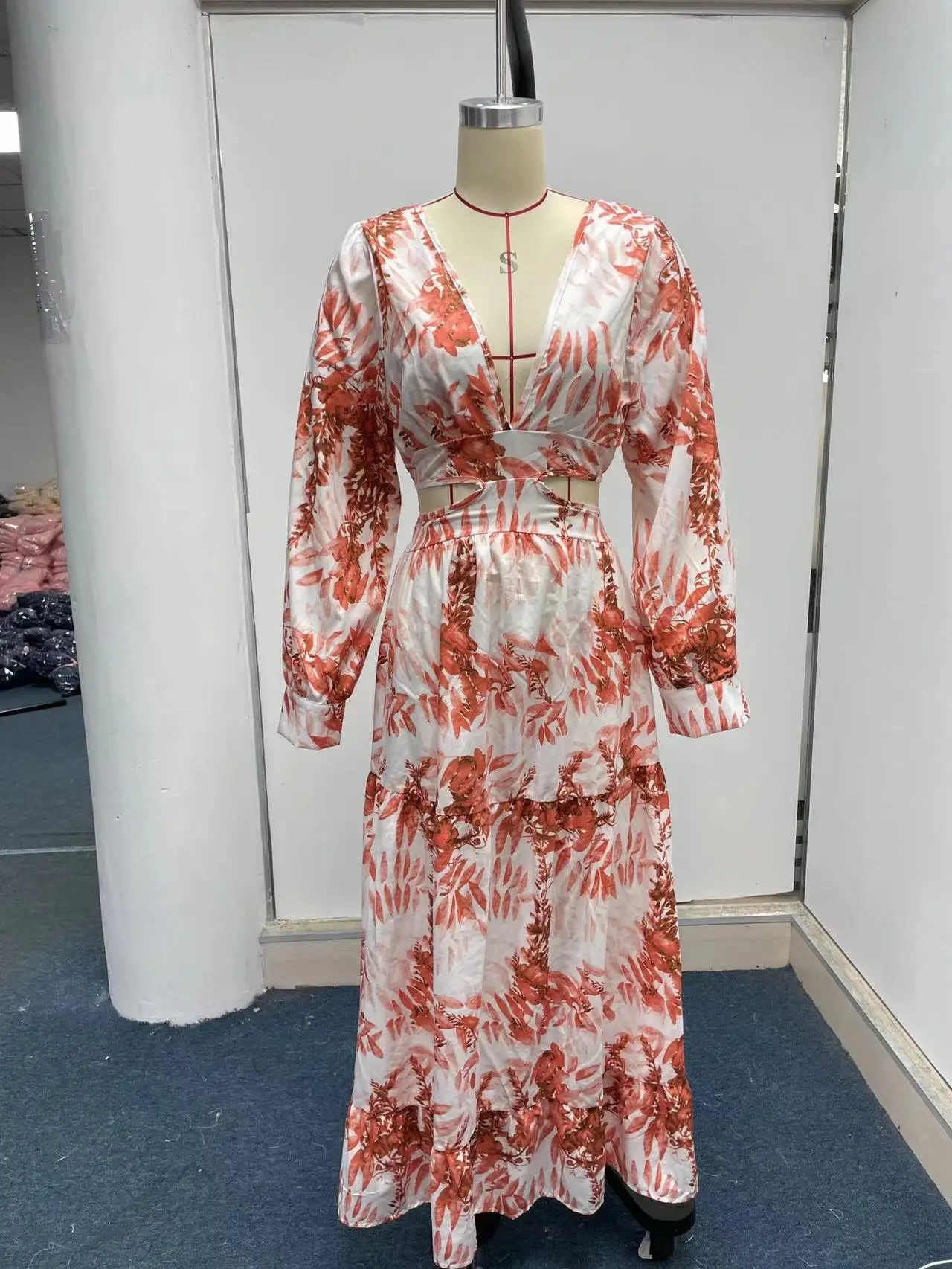 Parisian Long Beach Dress - Image 19