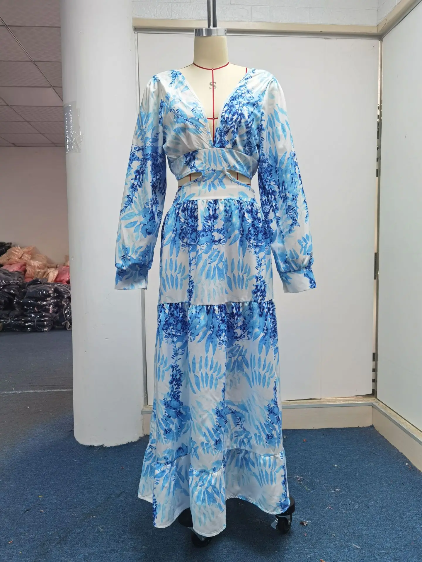 Parisian Long Beach Dress - Image 22
