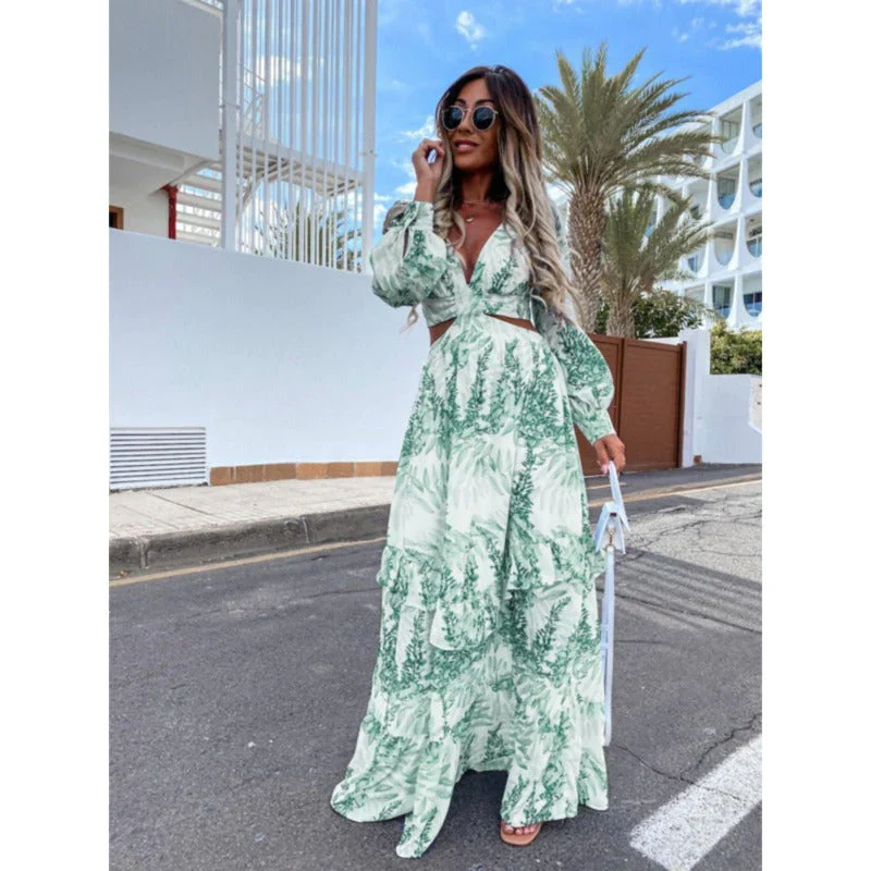 Parisian Long Beach Dress - Image 4