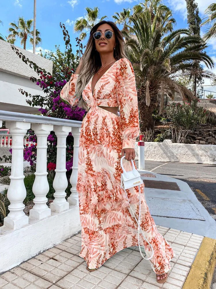 Parisian Long Beach Dress - Image 6