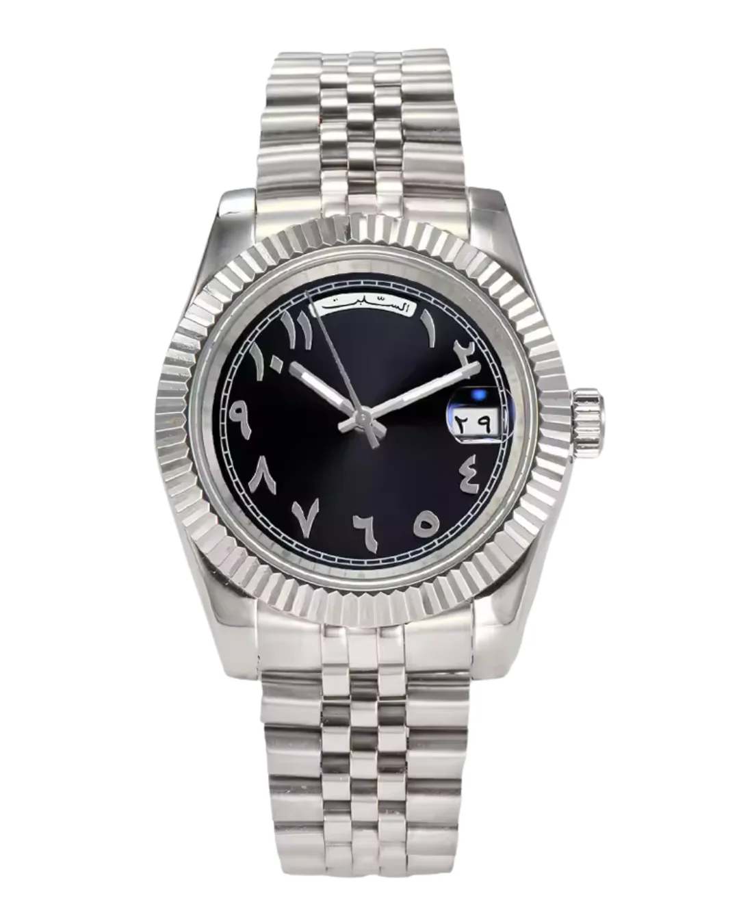 VVS Arabic Datejust | Black - Image 4