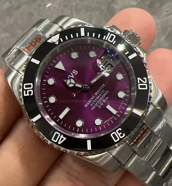 Seiko Mod Submariner| JOKER PURPLE - Image 2