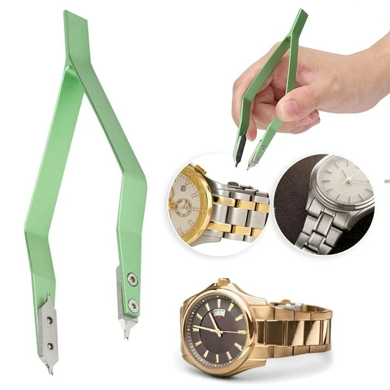 Watch Spring Bar Caliper Tweezer Tool – Precision Strap Installation for Rolex & Luxury Watches - Image 4