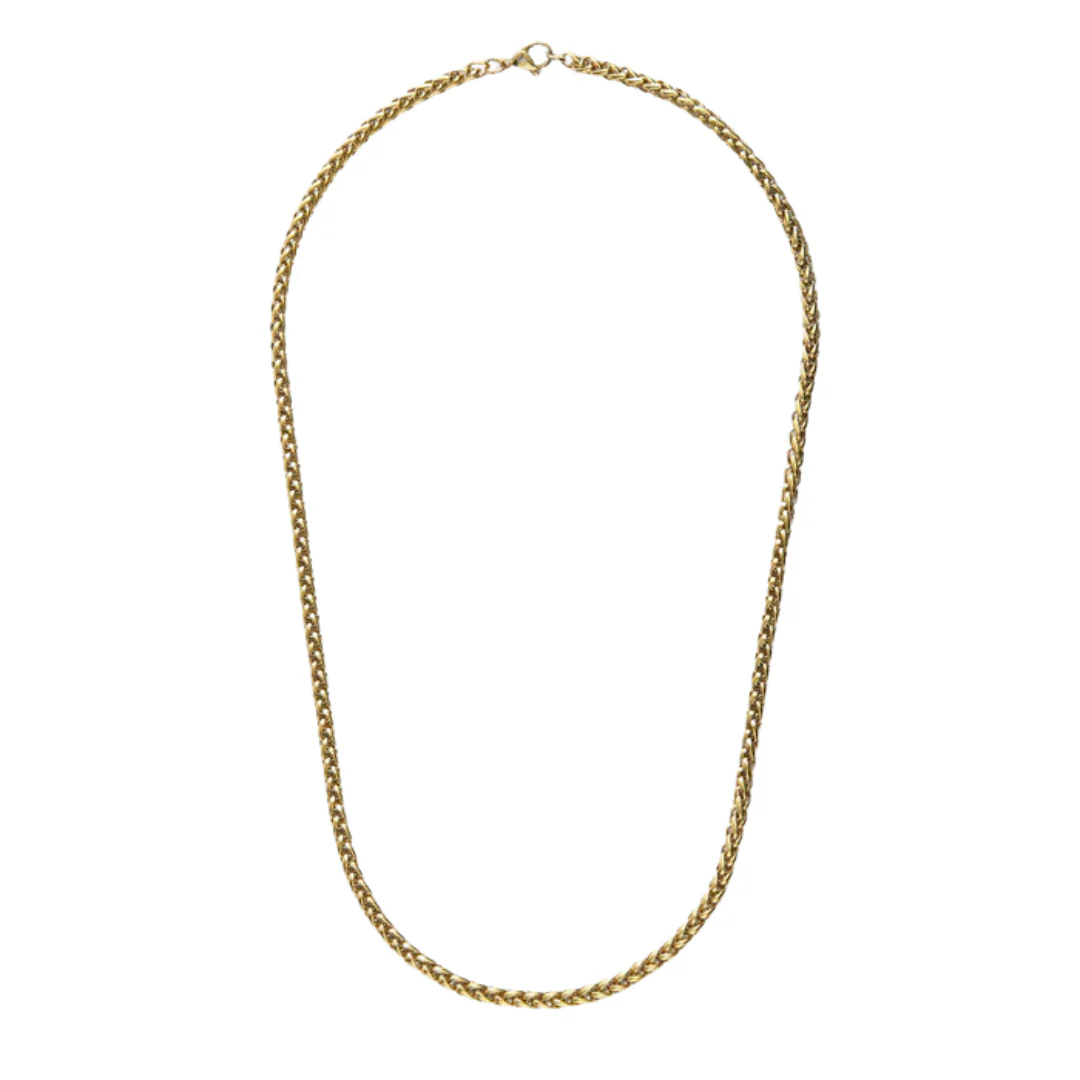 Wheat Chain (Gold) - 4mm - Image 5