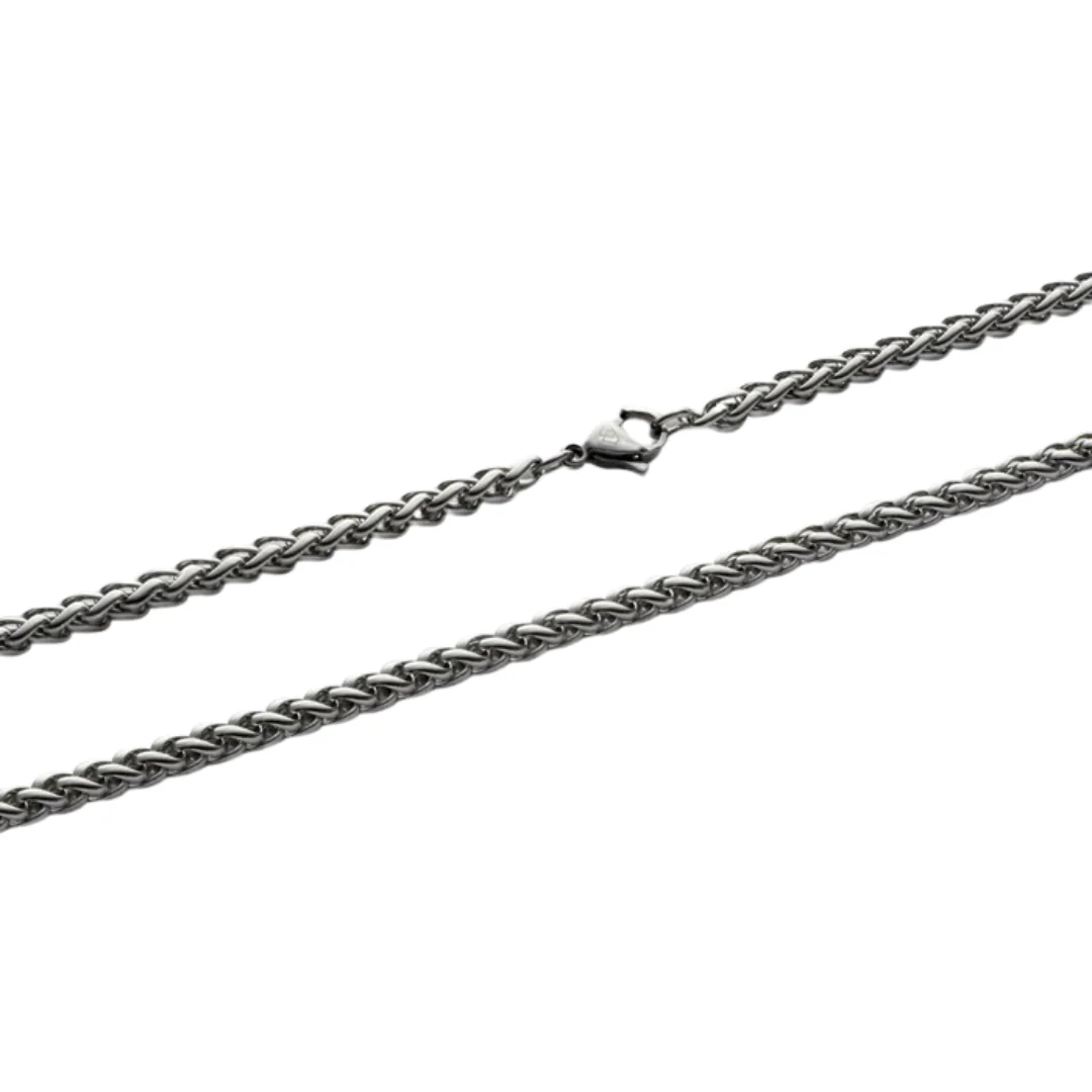 Wheat Chain (Silver) - 4mm - Image 3