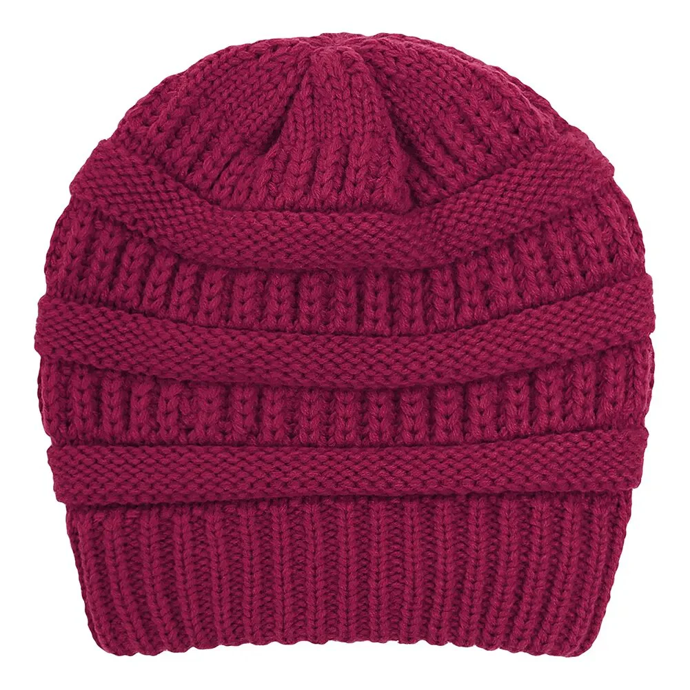 Winter Knit Satin Lined Beanies - Image 19