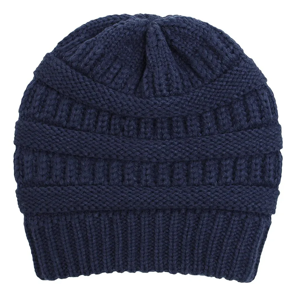 Winter Knit Satin Lined Beanies - Image 27