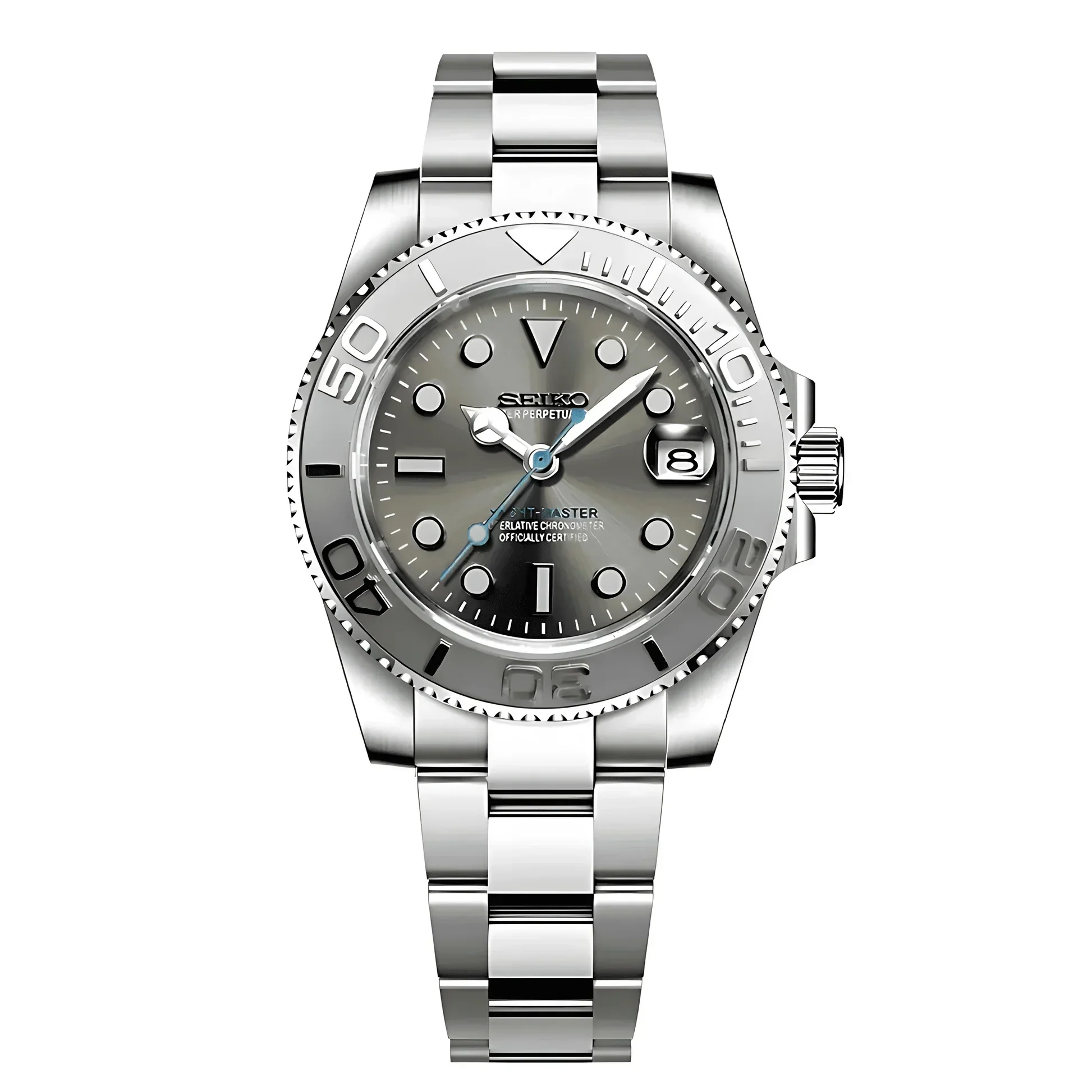 Seiko Mod Yacht | Dark Rhodium