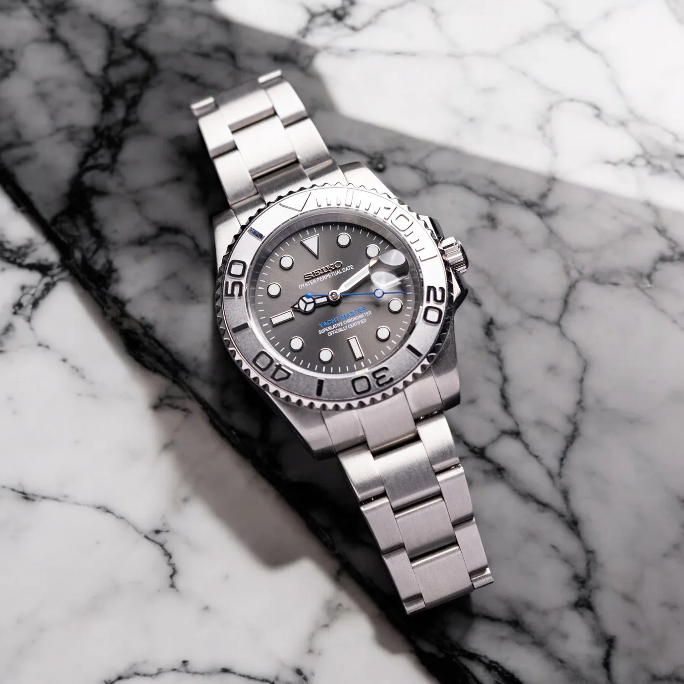 Seiko Mod Yacht | Dark Rhodium - Image 4