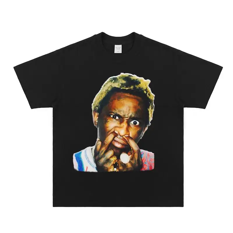 Young Thug Rapper Graphic T-shirt - Image 3