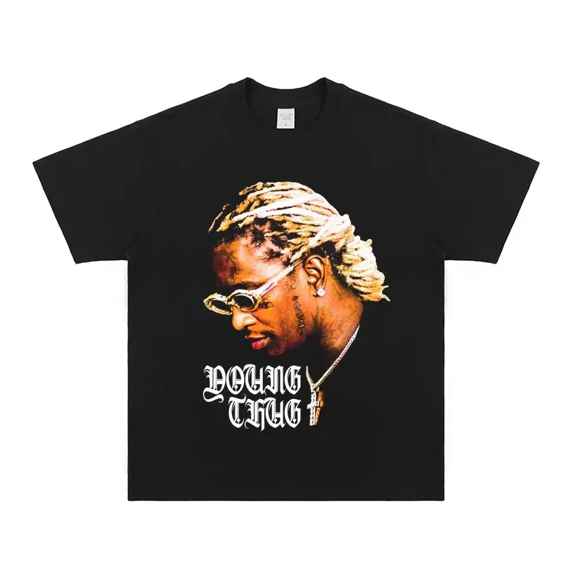 Young Thug Rapper Graphic T-shirt - Image 4