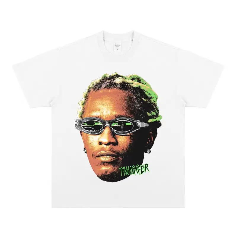 Young Thug Rapper Graphic T-shirt - Image 5