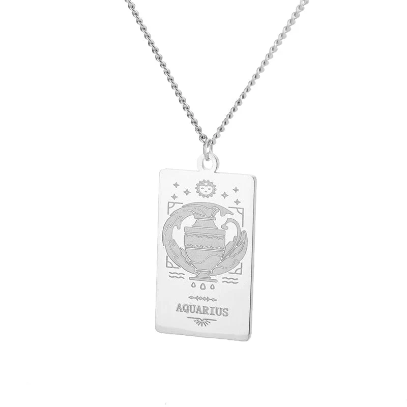 Zodiac Sign Pendant Chain - Image 15