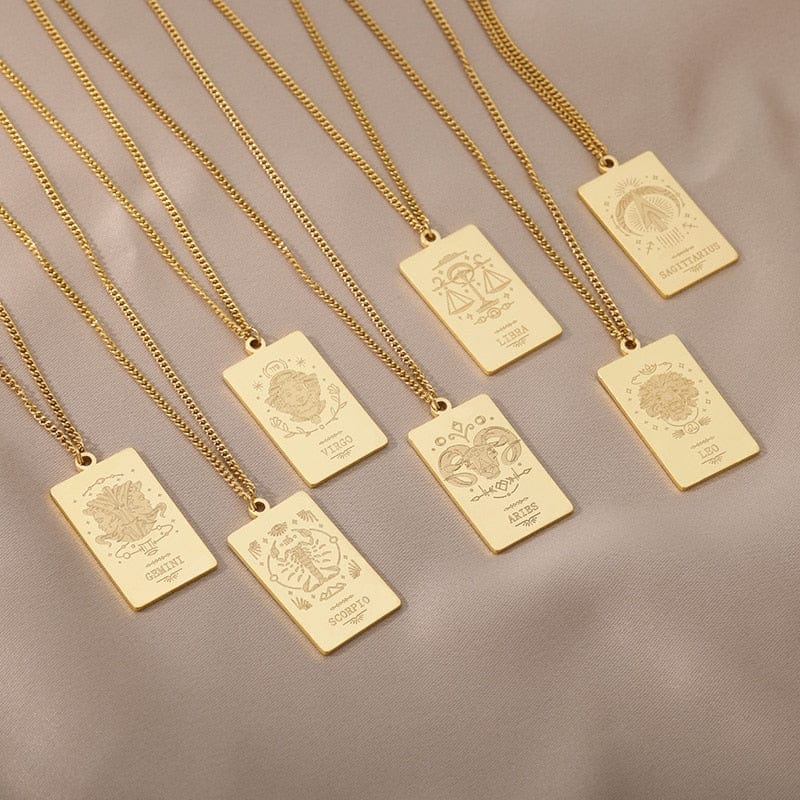 Zodiac Sign Pendant Chain - Image 32